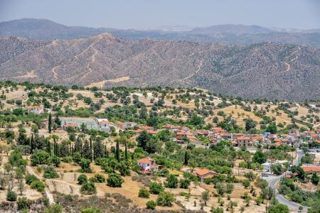 Hill views in Cyprus
