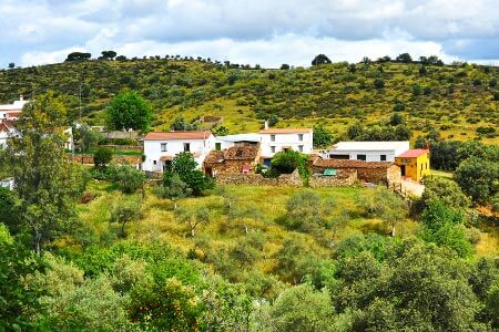 Houses in rural Spain